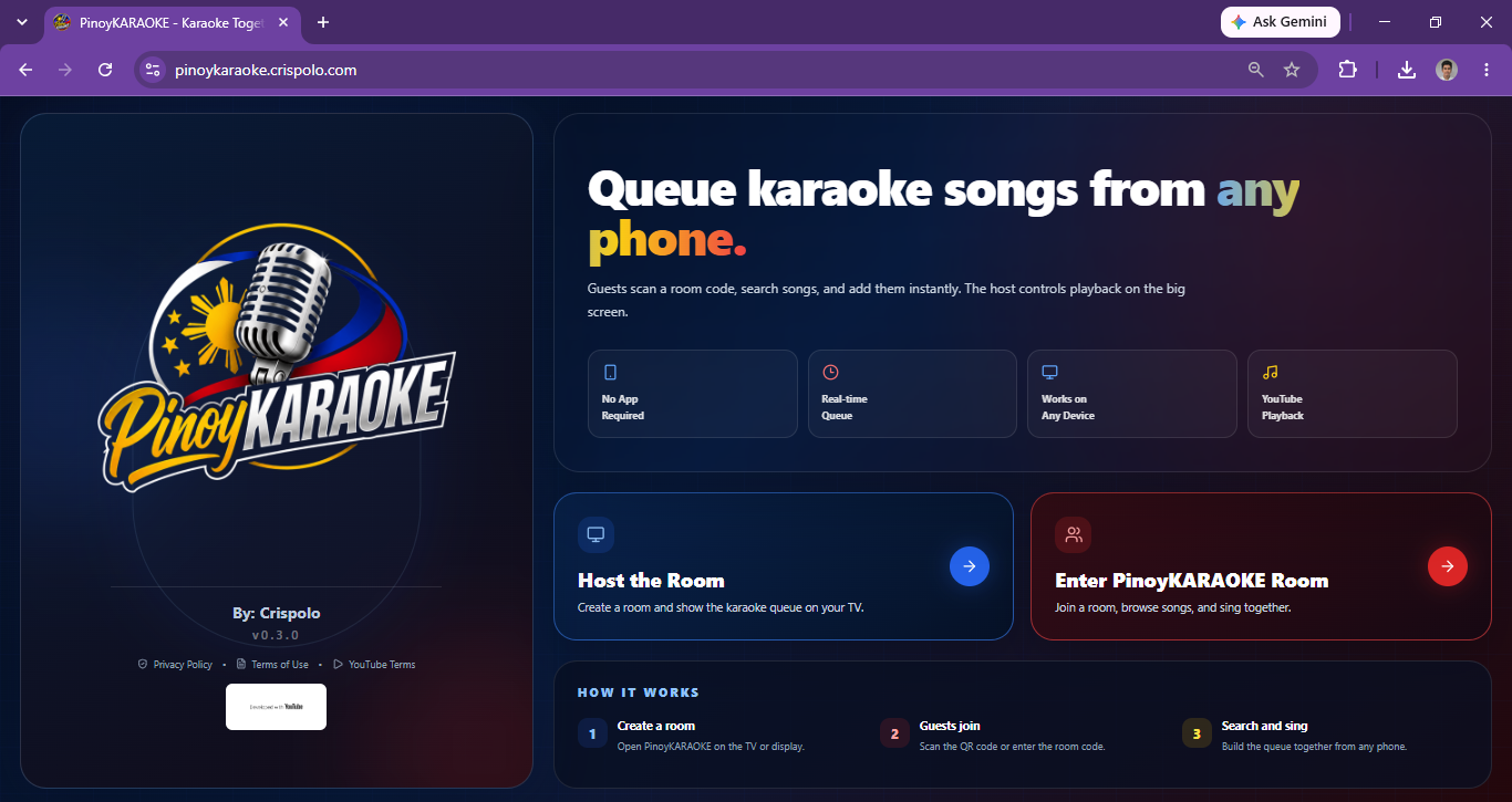 PinoyKARAOKE preview
